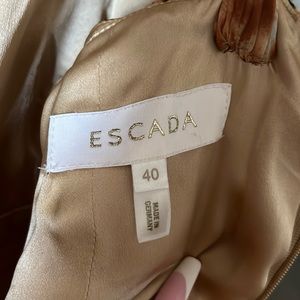 Escada leopard print dress